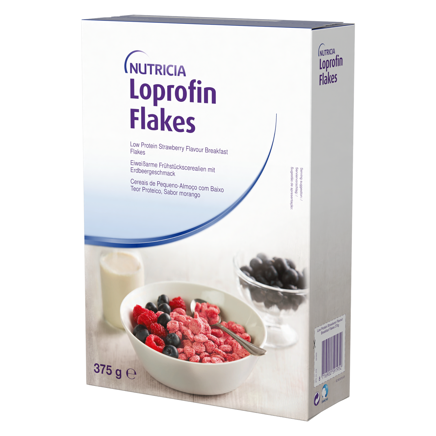 Loprofin Flakes Erdbeergeschmack (375g)